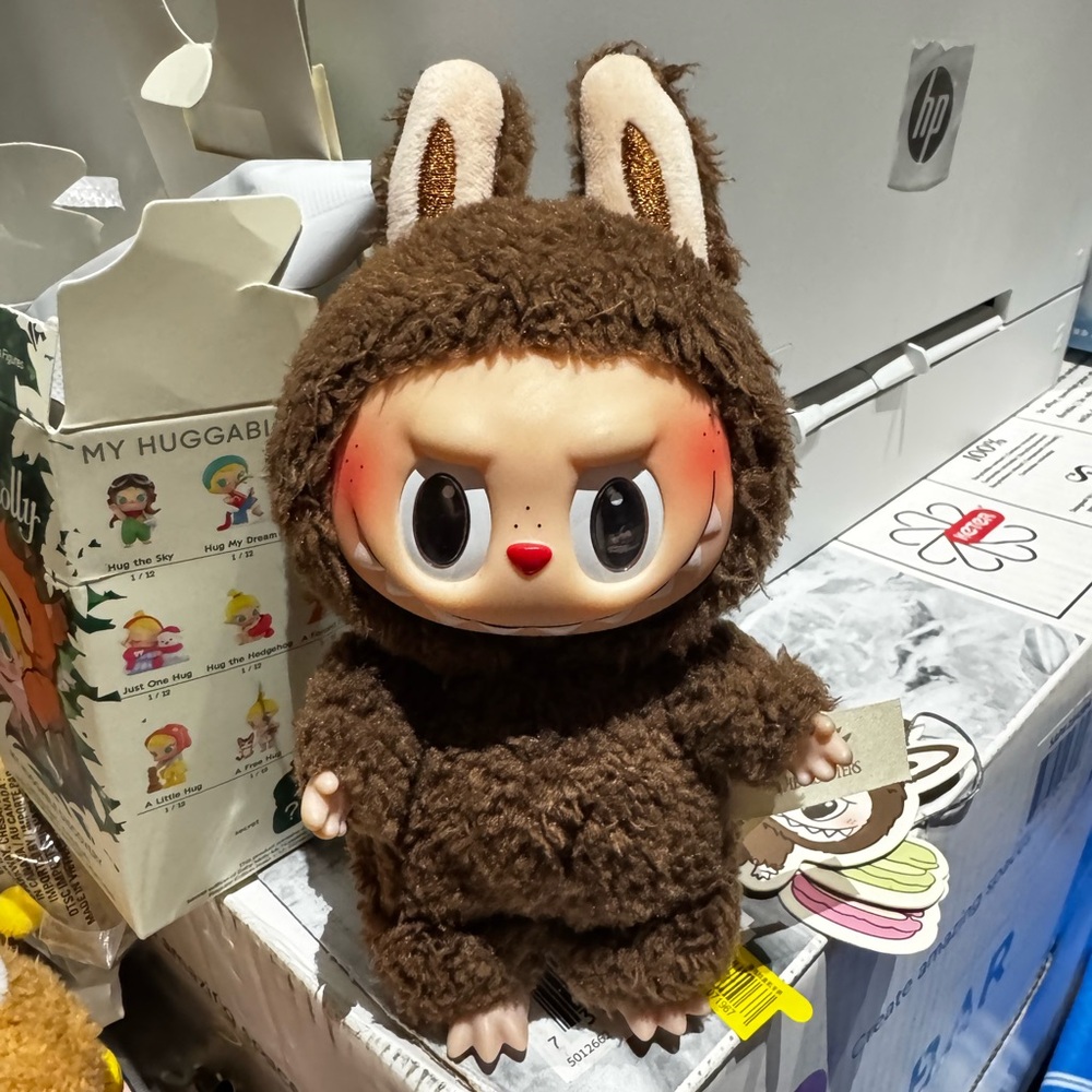 Pop Mart Authentic The Monsters Labubu Exciting Macaron Secret Chestnut.